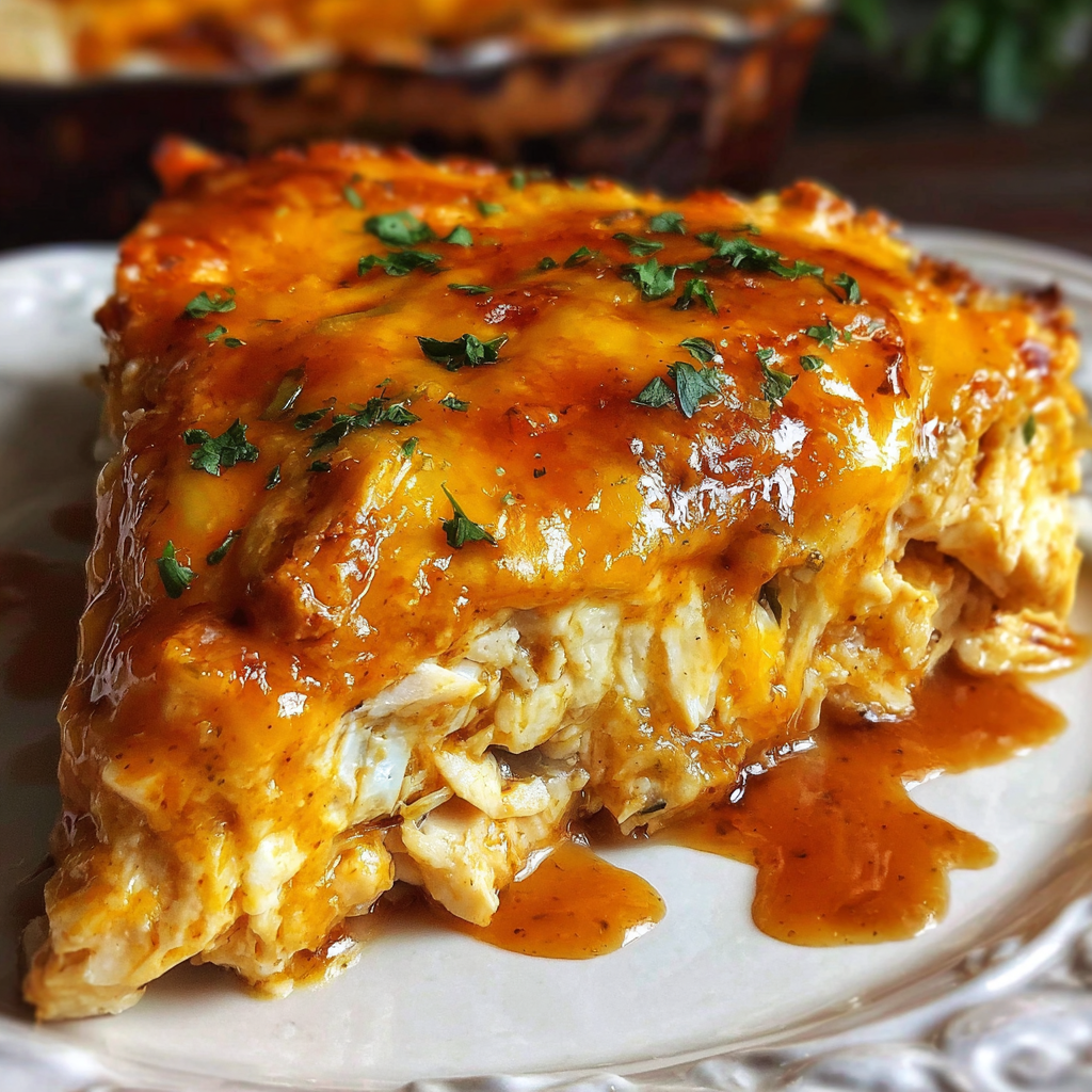 Savory Buffalo Chicken Bake for Family Gatherings