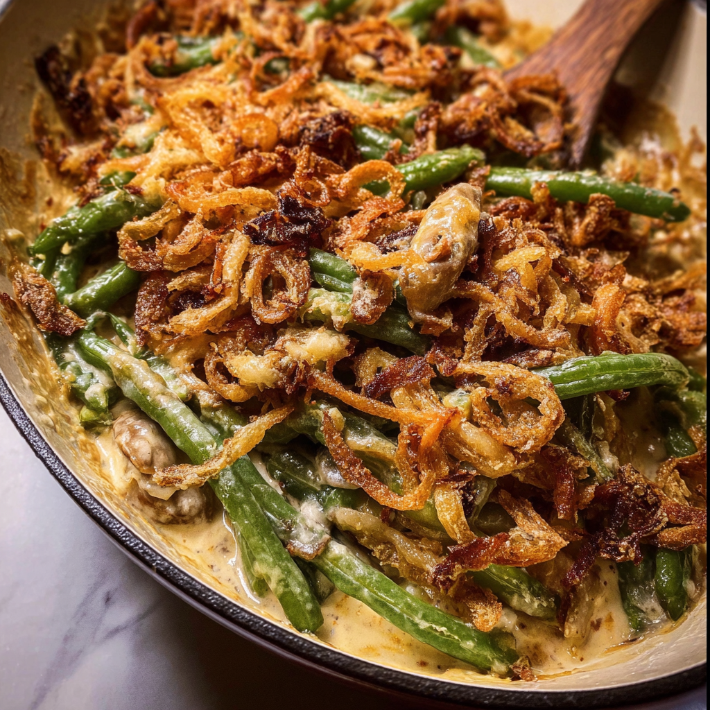 Crafting a Cozy Homemade Green Bean Casserole