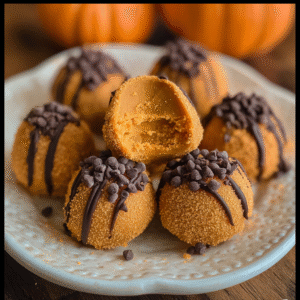 delicious pumpkin cheesecake truffles for autumn indulgence