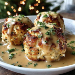 delicious turkey stuffing balls for your feast