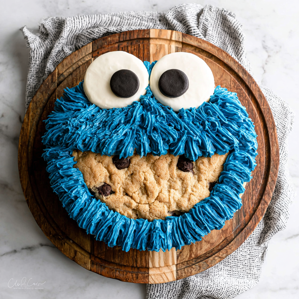 Deliciously Fun Cookie Monster Cake Recipe