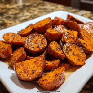 deliciously sweet brown sugar roasted sweet potatoes