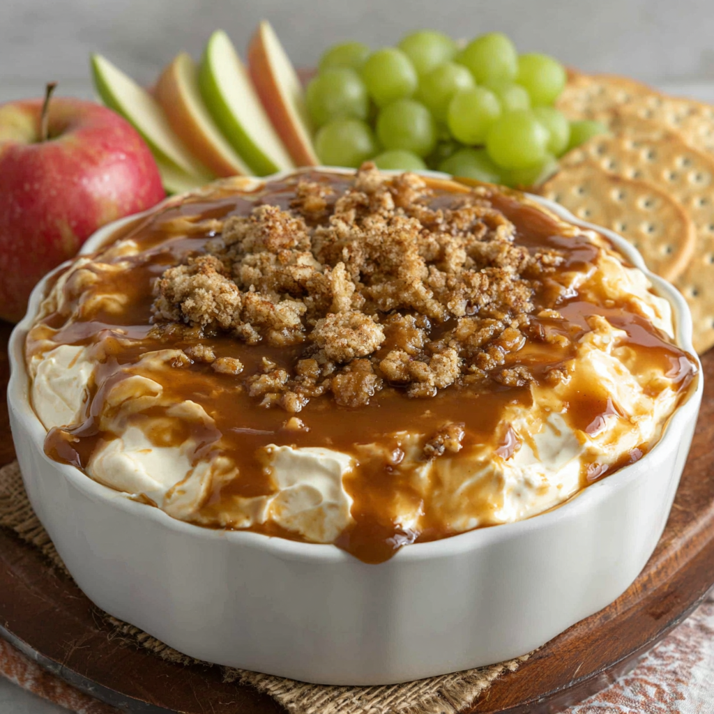 Delightful Caramel Apple Cheesecake Dip Recipe