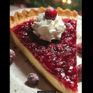Delightful Cranberry Custard Pie for Every Occasion 2 delightful cranberry custard pie for every occasion