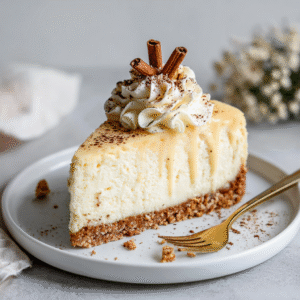 delightful eggnog cheesecake for the holidays
