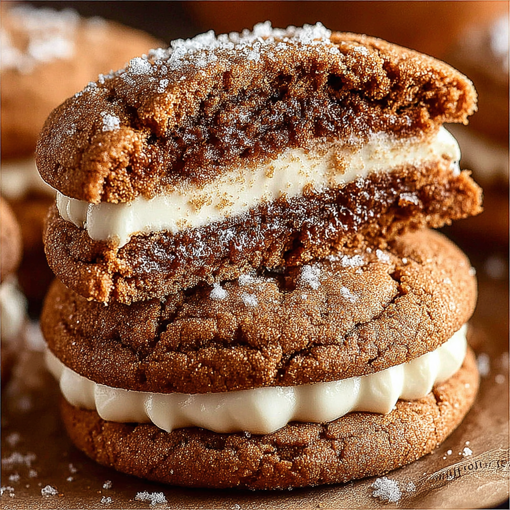 Delightful Gingerbread Cheesecake Cookies for All Occasions
