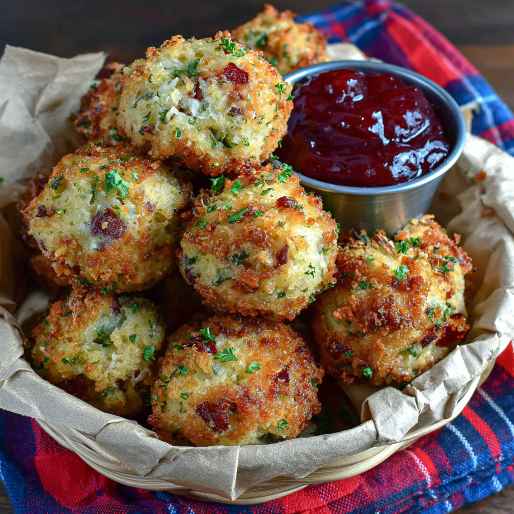 Delightful Grandma Dot’s Stuffing Balls Recipe