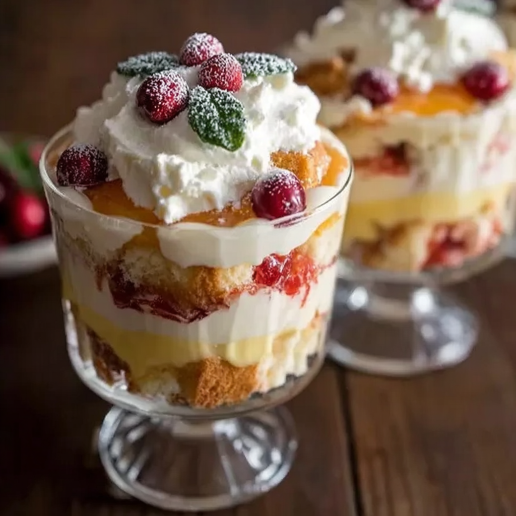 Delightful Mini Christmas Trifles for Holiday Joy