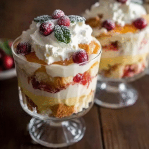 delightful mini christmas trifles for holiday joy