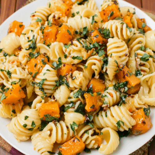 butternut squash and sage pasta for autumn evenings