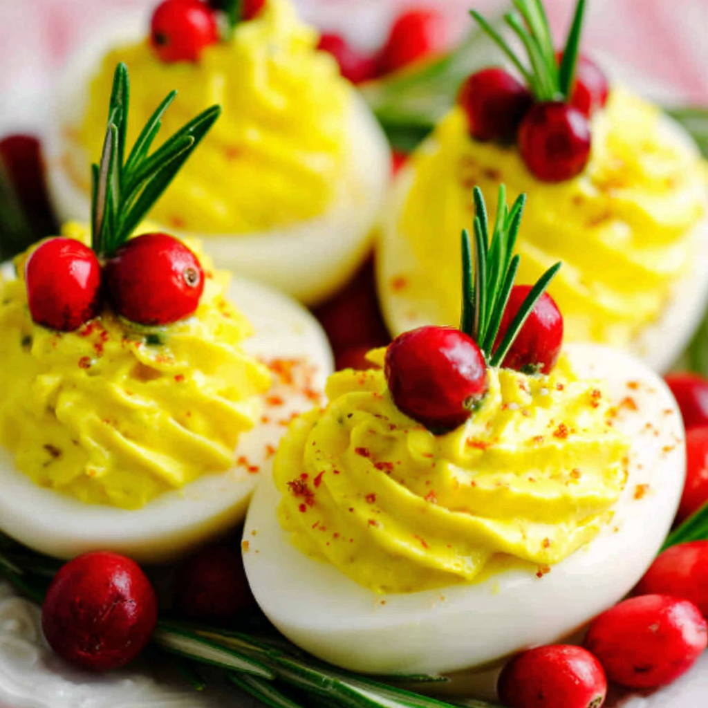 Classic Deviled Eggs Perfect for Christmas Gatherings