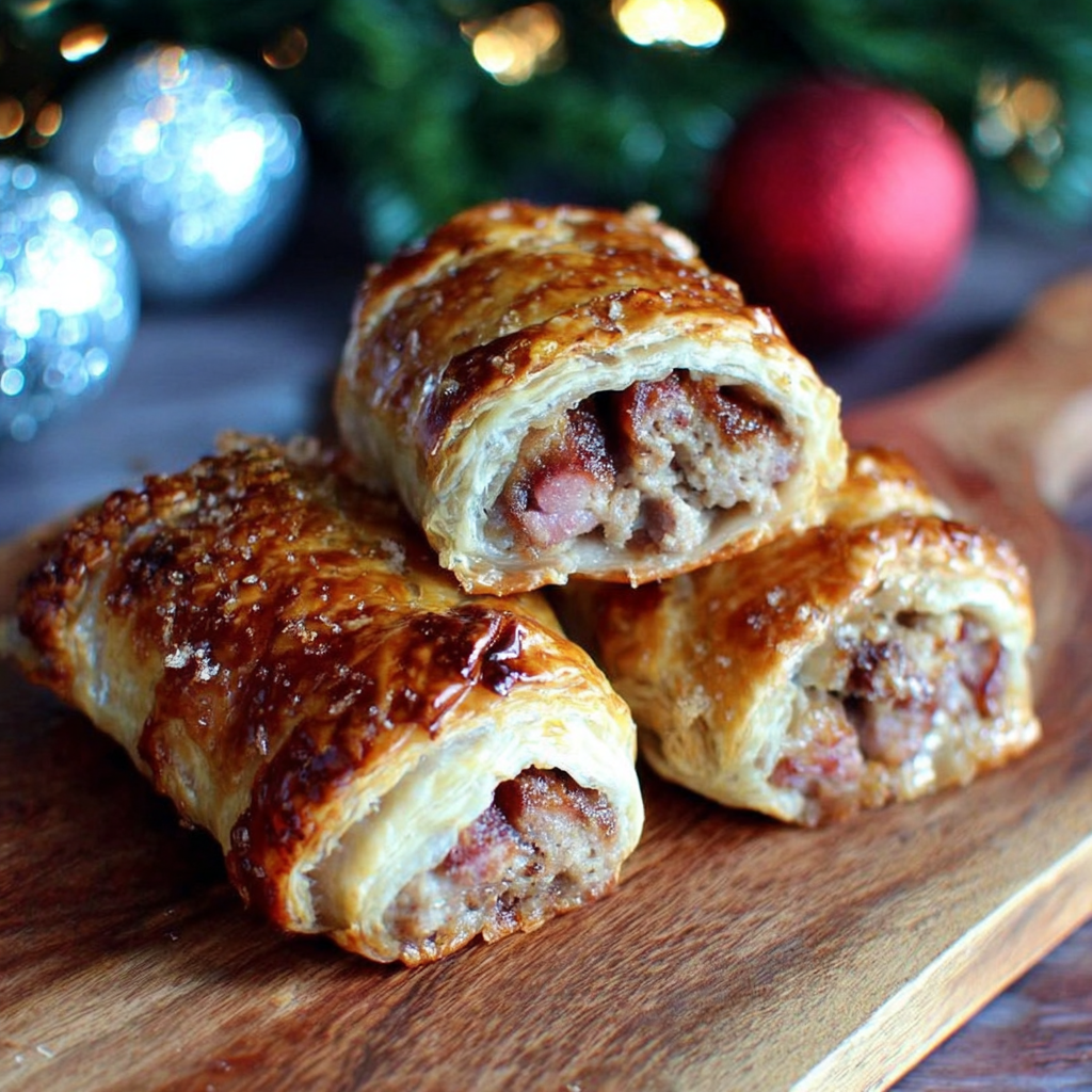 Delicious Christmas Sausage Rolls for Your Feast