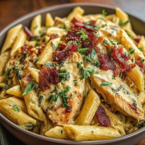 delicious crack chicken penne for comforting meals