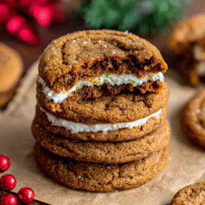 delicious gingerbread cheesecake cookies to delight
