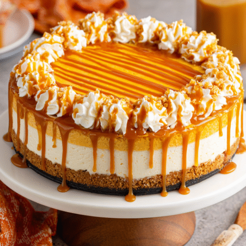 delicious no bake pumpkin cheesecake for celebrations