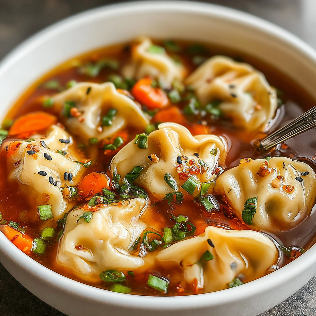Deliciously Cozy Potsticker Soup for Home Cooks
