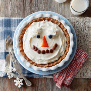 delightful melting snowman pie for winter fun