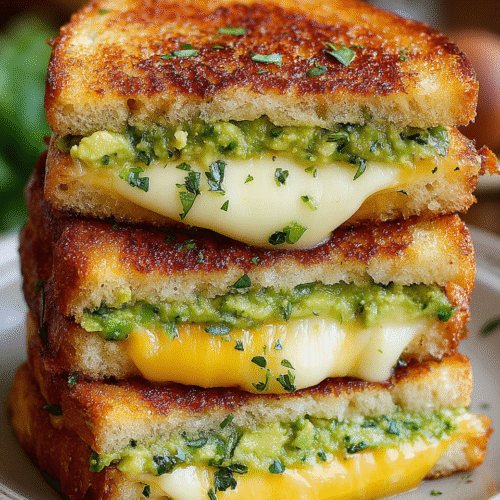 elevate your lunch with avocado grilled cheese