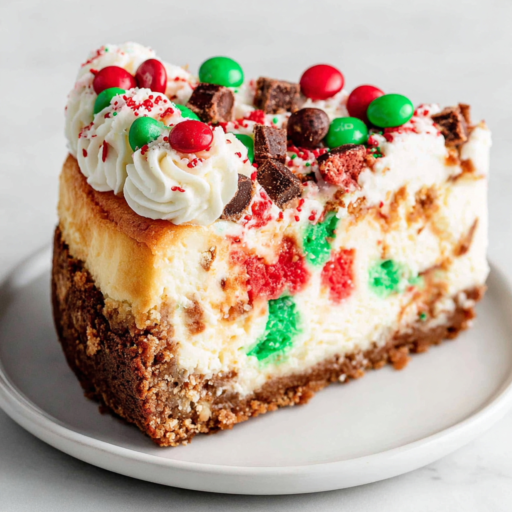 Indulge in a Festive Christmas Cheesecake Delight