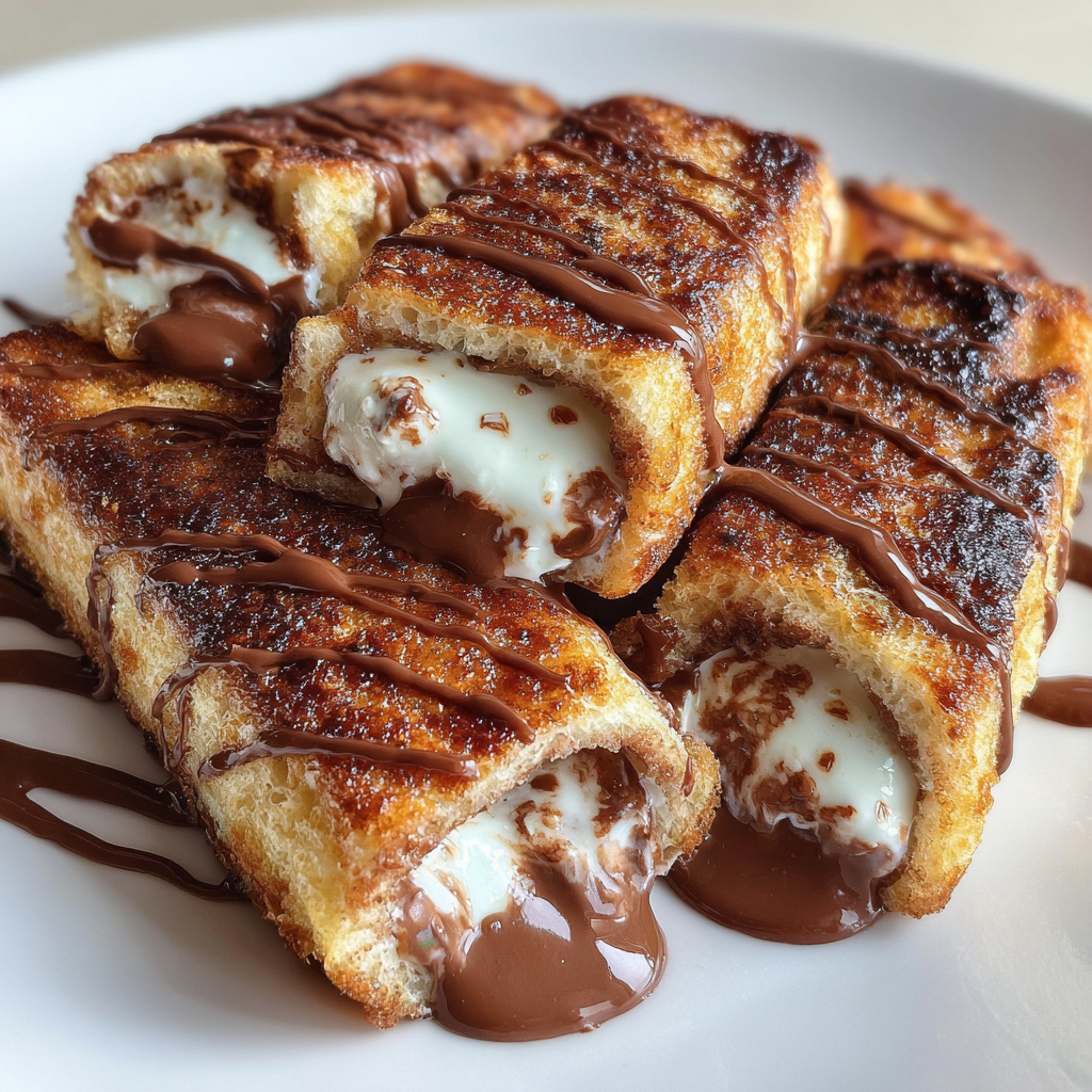 Indulging in Kinder Chocolate Toast Rolls