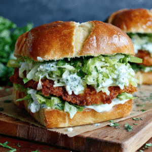 irresistibly crispy chicken caesar sandwich recipe