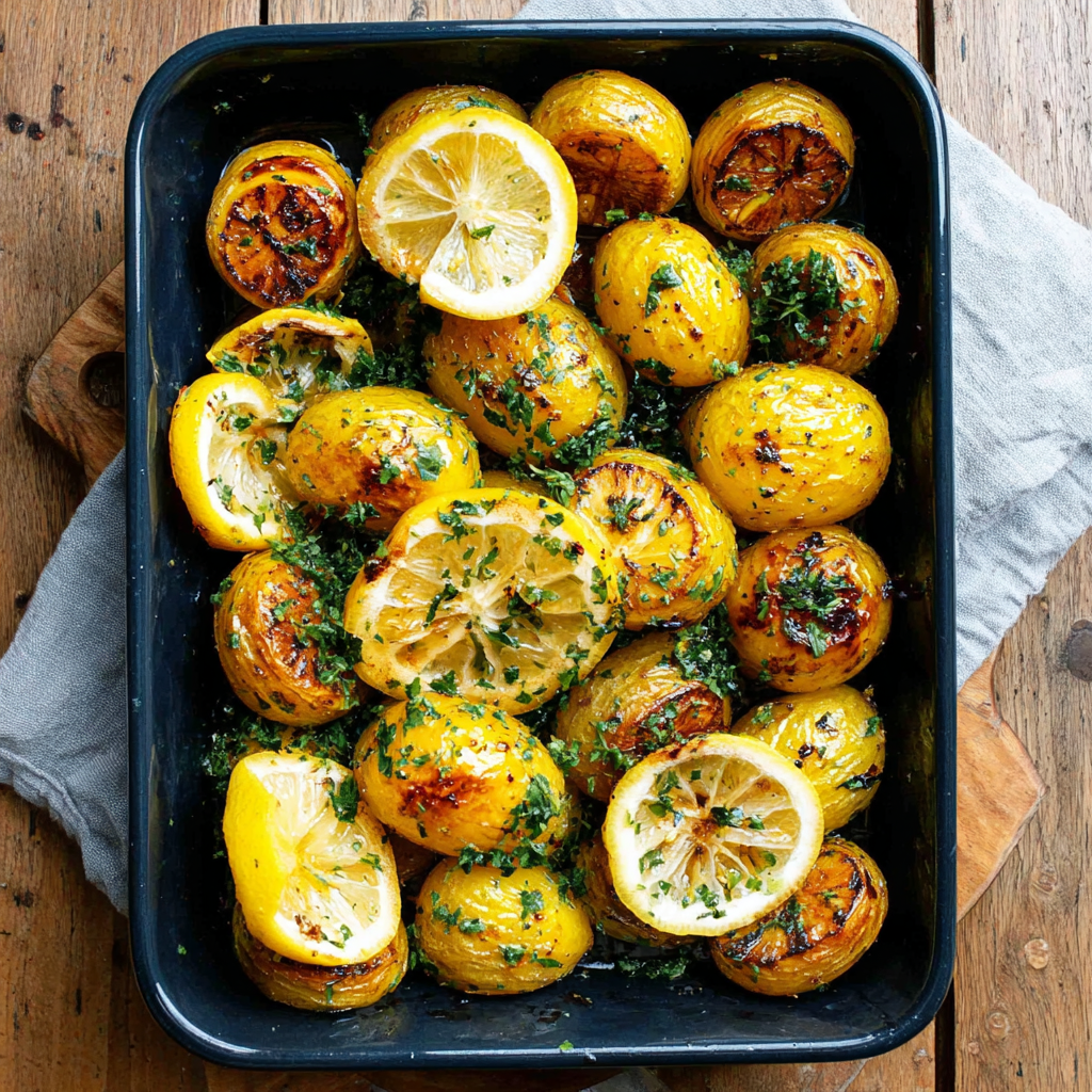 Lemon Herb Roasted Potatoes for Vibrant Flavor