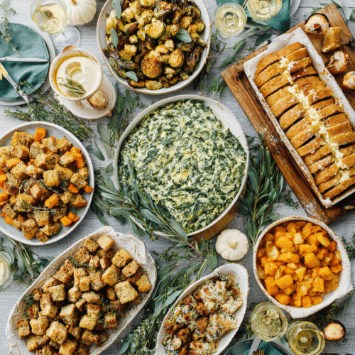 unique friendsgiving recipes for a dinner party