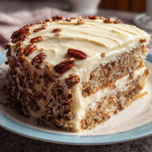 delicious homemade butter pecan cake recipe