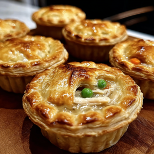 delightful mini chicken pot pies for cozy meals