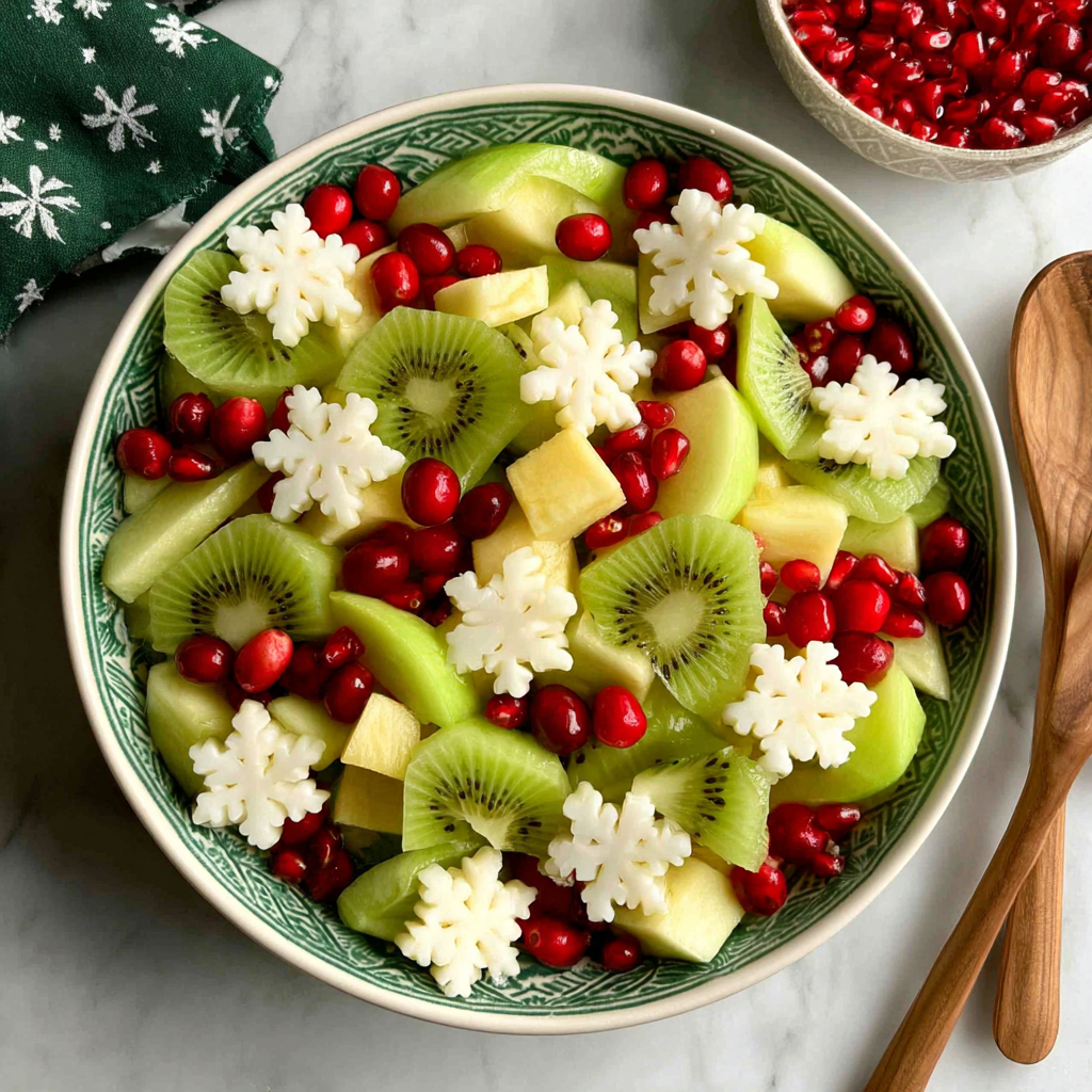 Festive Christmas Fruit Salad for Your Holiday Table