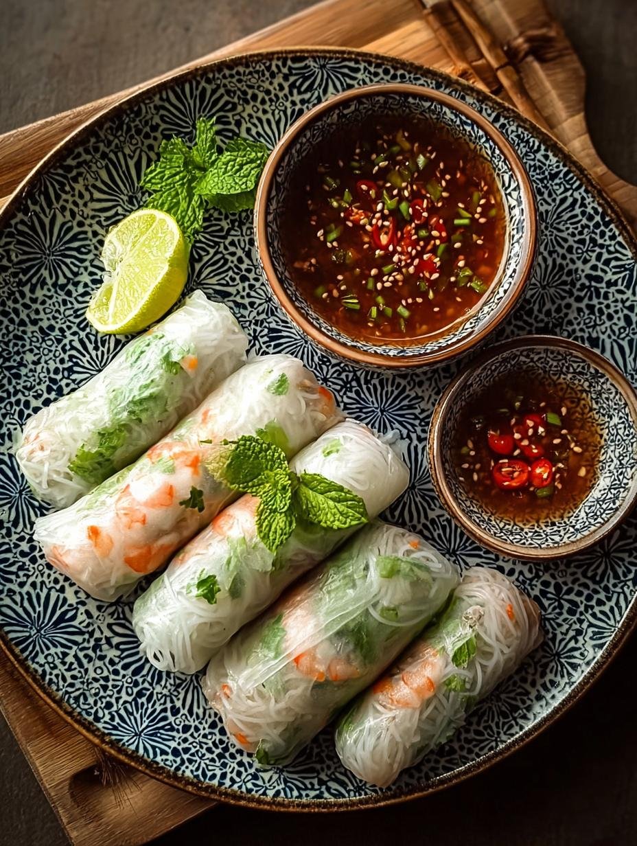 Air Fryer Rice Paper Noodle Rolls You’ll Love