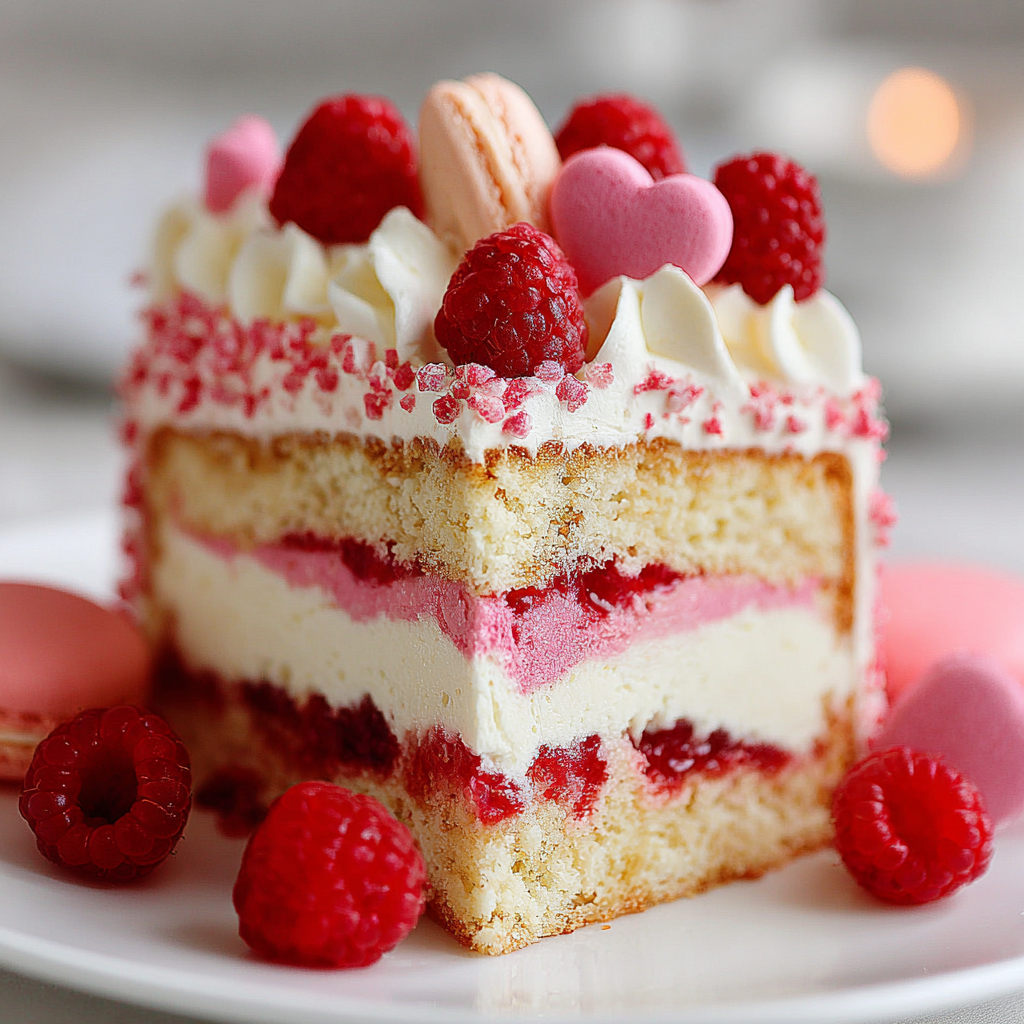 Crafting a Sweet Cake for Valentine’s Day Celebration