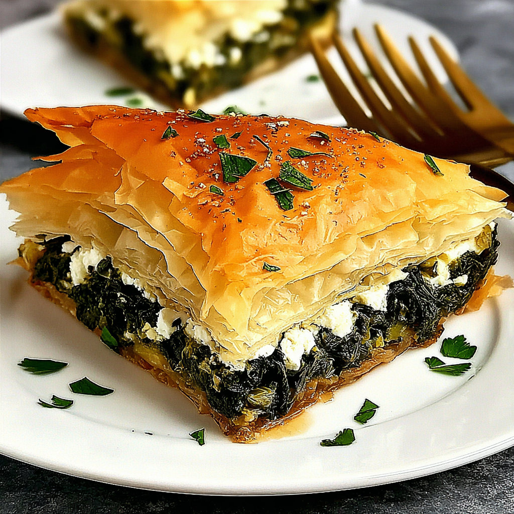 Crafting Delicious Traditional Spanakopita Triangles