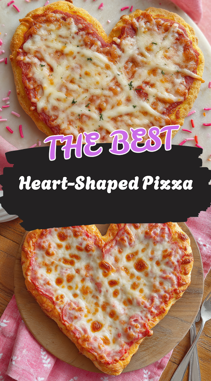 Create a Romantic Heart-Shaped Pizza at Home