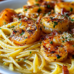 elevate your dinner with shrimp carbonara 2