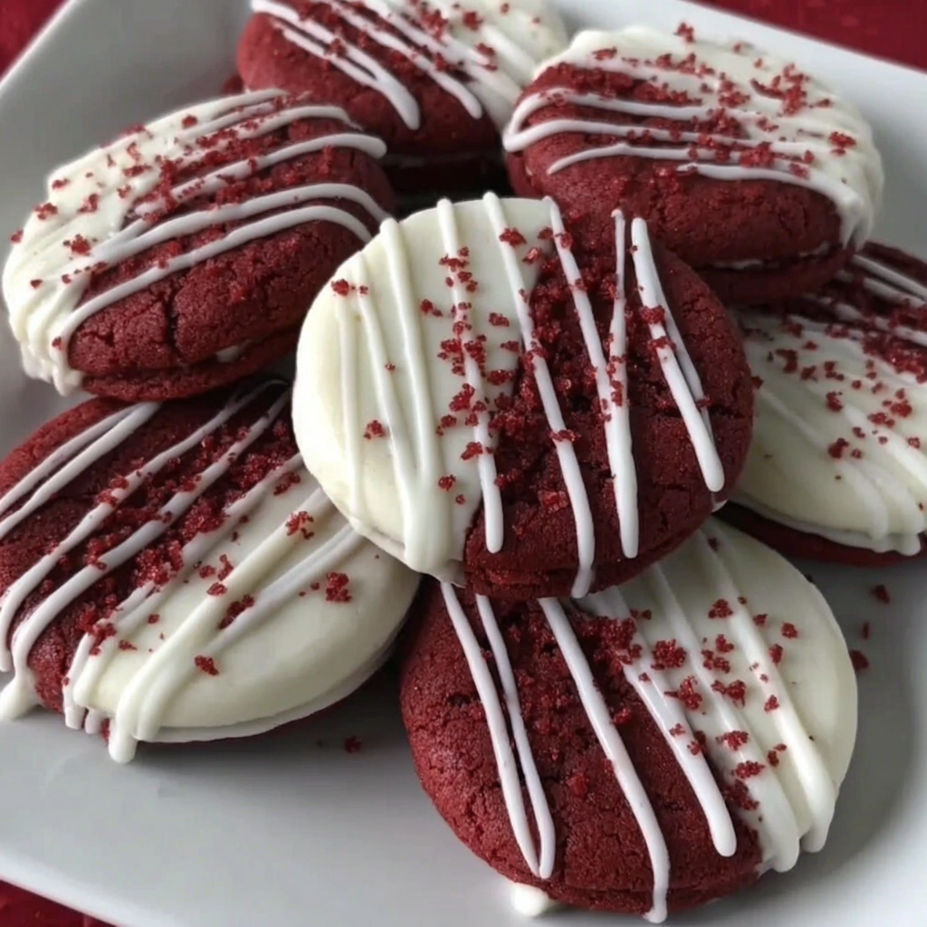 Irresistible Red Velvet Pan-Banging Cookies