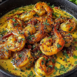 rich and flavorful shrimp with garlic and coconut milk