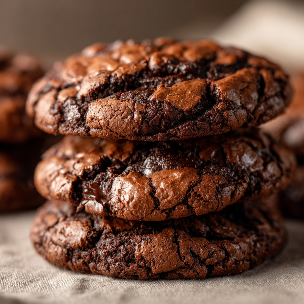 Decadent One-Bowl Fudgy Brownie Batter Cookies