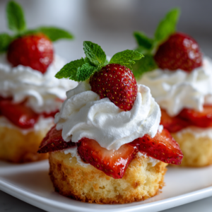 delightful mother s day strawberry shortcake cupcakes