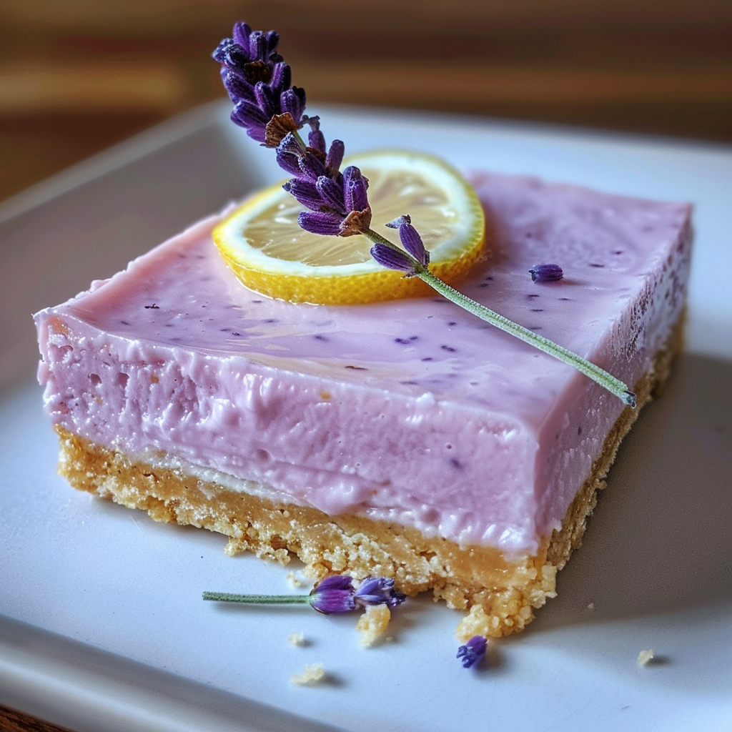 delightfully creamy mother s day lavender lemon cheesecake bars 1