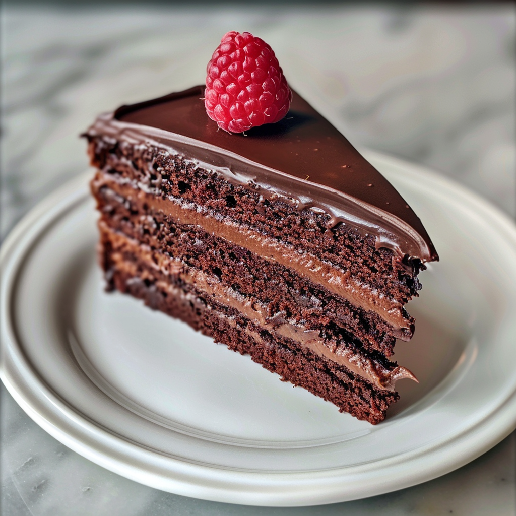 Indulge in Decadent Chocolate Truffle Layer Cake