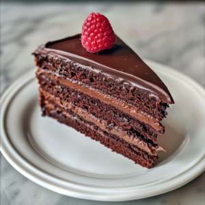 indulge in decadent chocolate truffle layer cake